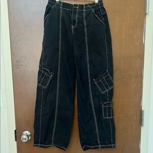 Garage Wide Leg Cargo Pants